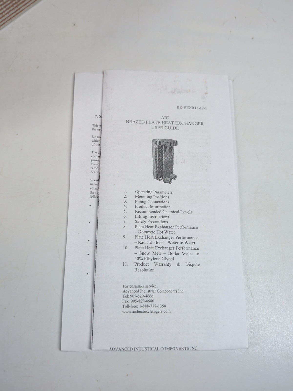 AIC Alliance LB31-40XJ Brazed Plate Heat Exchanger