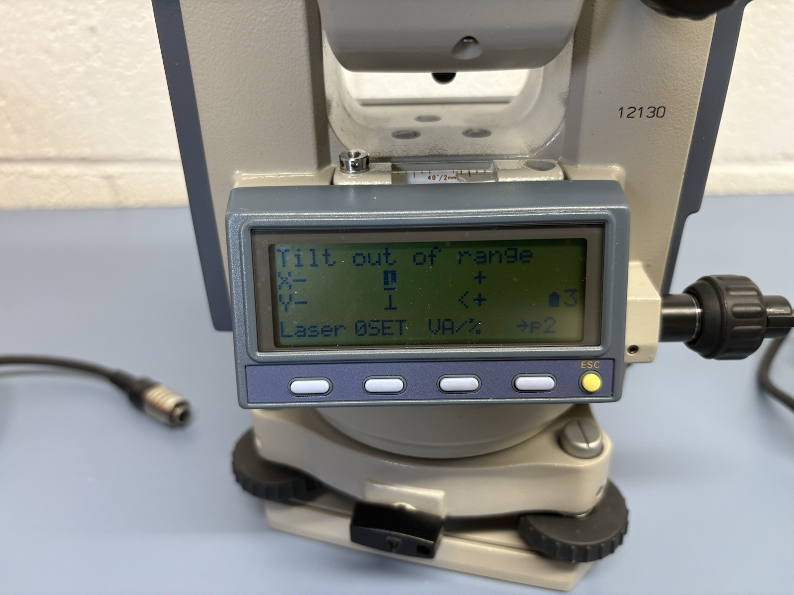SOKKIA MODEL LDT50 LASER DIGITAL THEODOLITE With Accessories, Batteries & Case