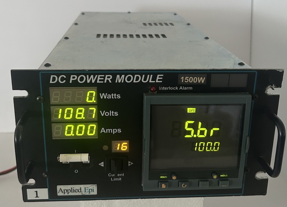 Veeco 1500 W DC Power Supply Module With PID Temperature Controller 120-240,15A