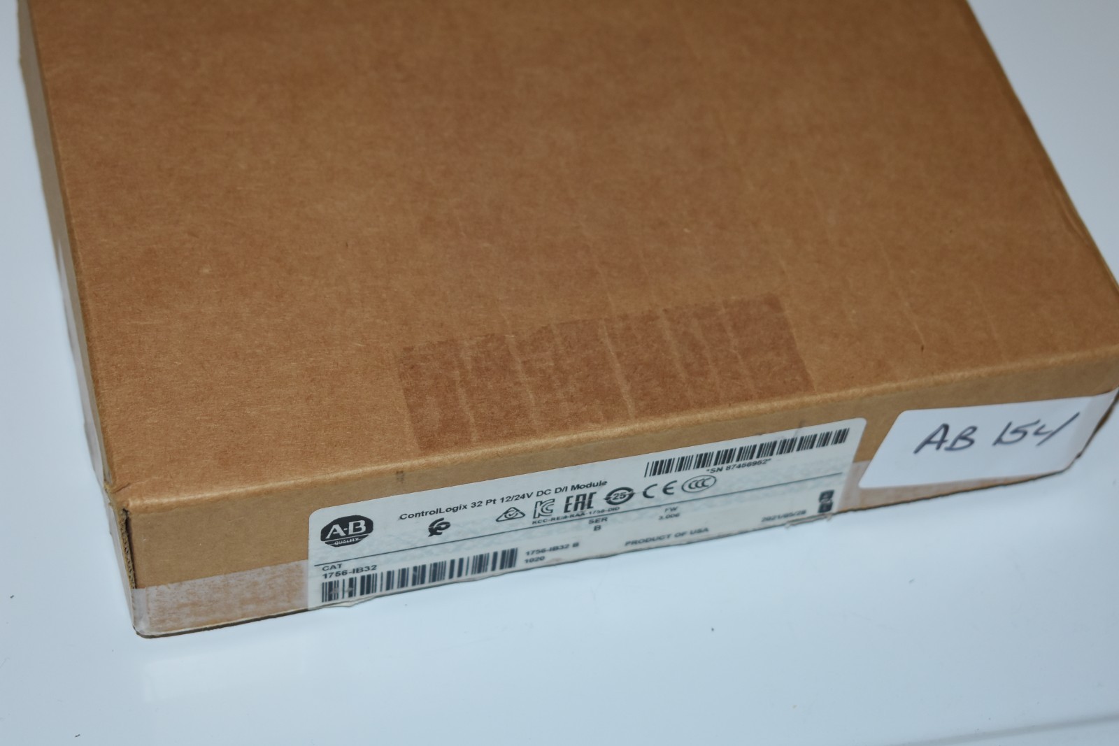 1756-IB32 ALLEN BRADLEY INPUT MODULE SERIES B 2021 NEW SURPLUS