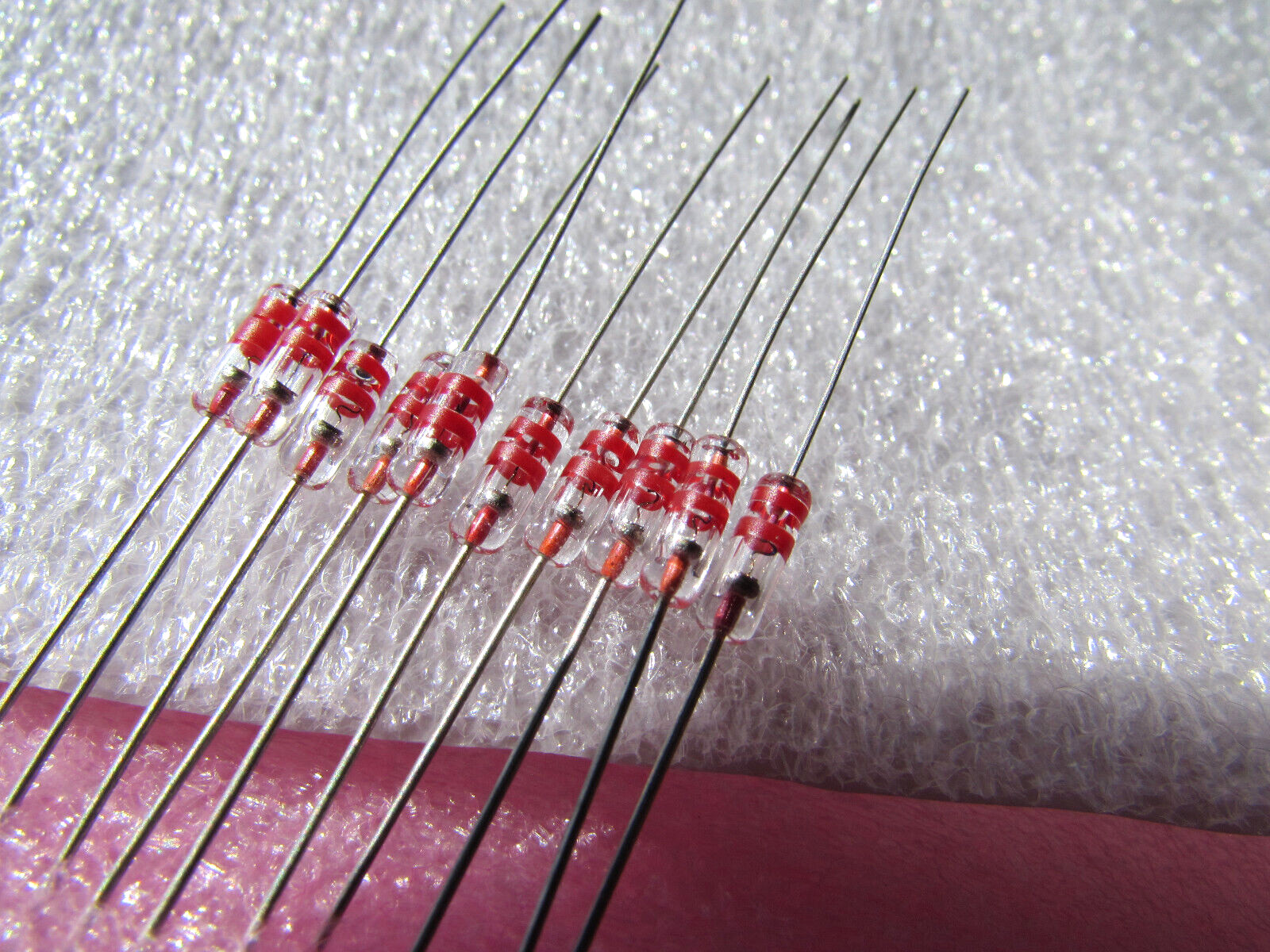 D9B USSR Germanium Detector Glass Diode 10V 40ma 100KHz (10pcs) Ships NOW U.S.A.