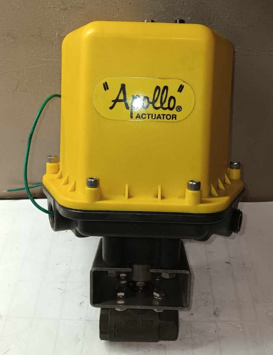 NEW APOLLO AE40010 VALVE ACTUATOR 115 VAC .74 AMP 400 IN LBS TORQUE 10 SEC / 90º