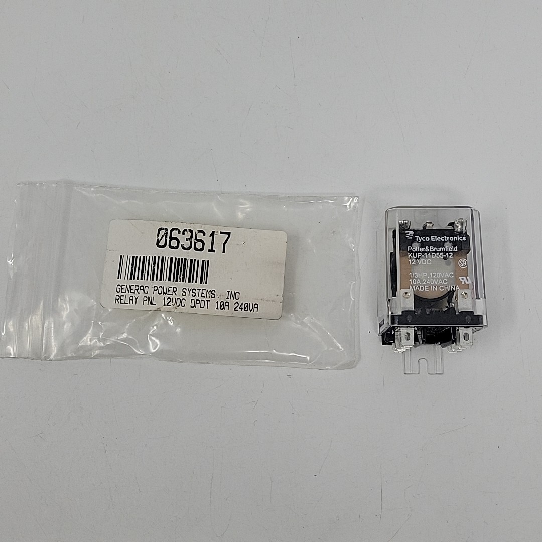 NEW, TYCO ELECTRONICS KUP-11D55-110 POTTER & BRUMFIELD, CONTROL RELAY, FREE SHIP