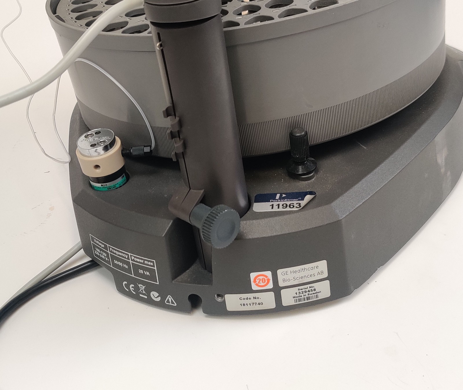 GE Cytiva Fraction Collector Frac-920 18-1177-40 w/ Standard Rack for AKTA FPLC