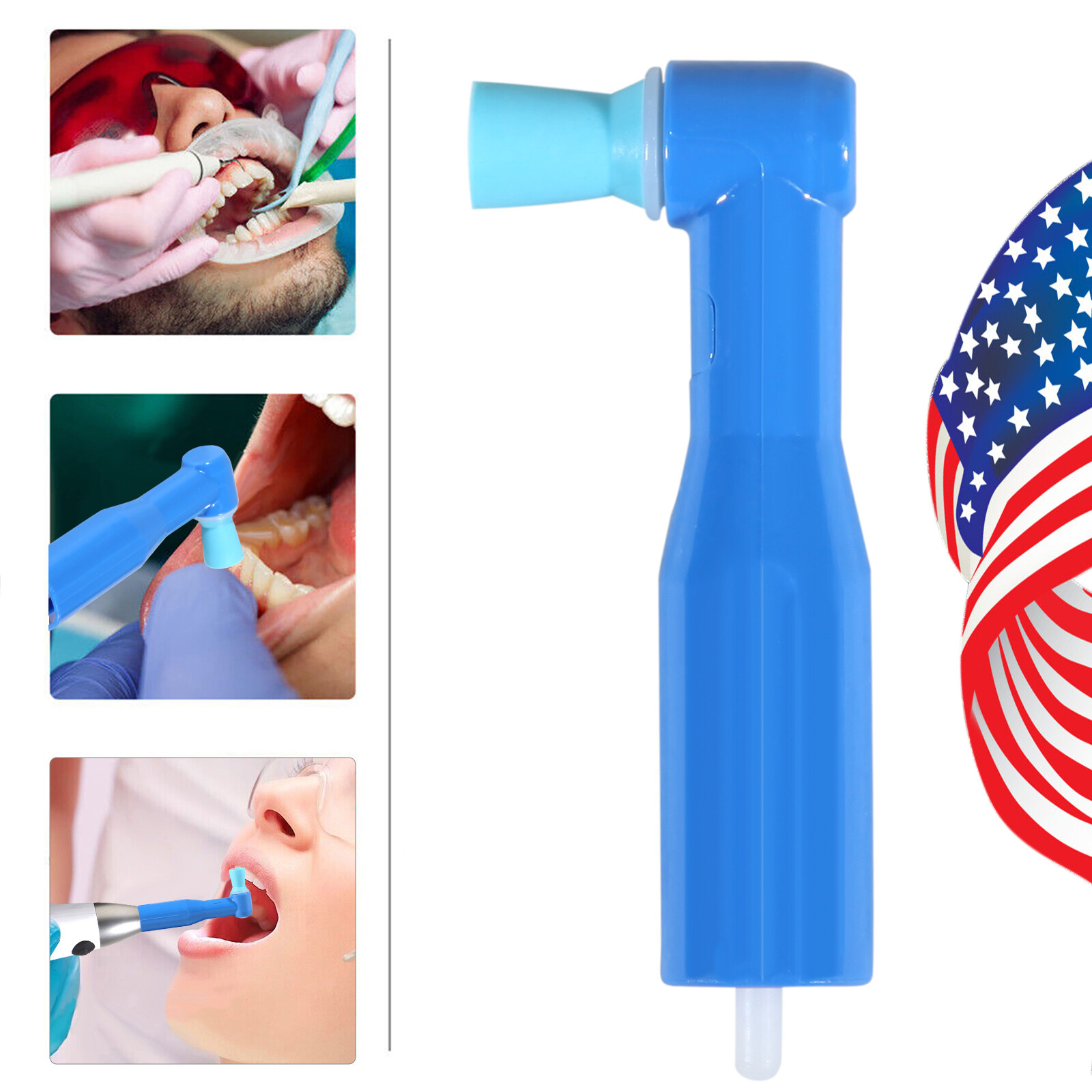 Dental Disposable Prophy Angles Regular Latex Free Contra Angle 90° – 100pcs