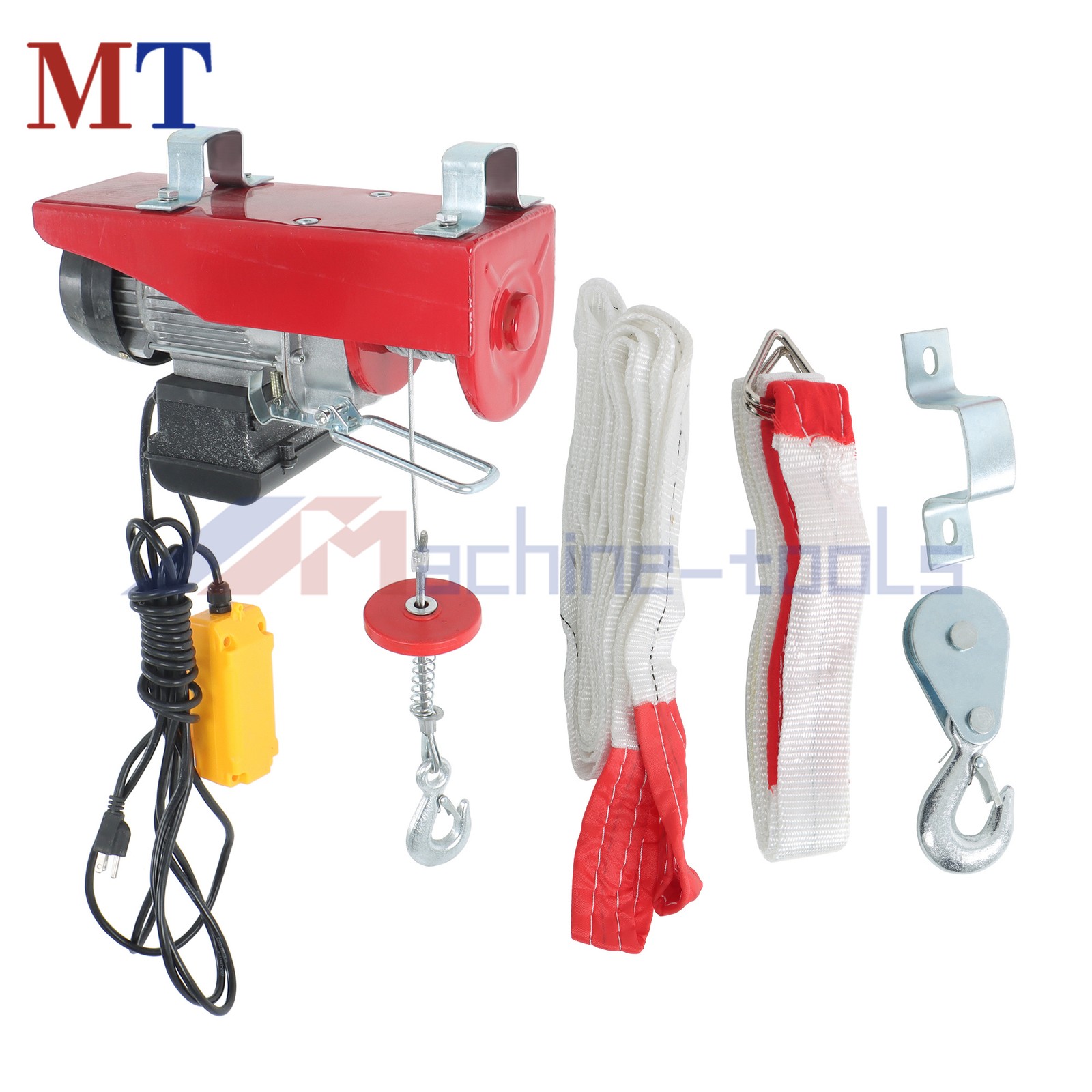 440lbs/200kg Electric Hoist 110V Electric Winch 40ft Lifting Garage Lift Hoist