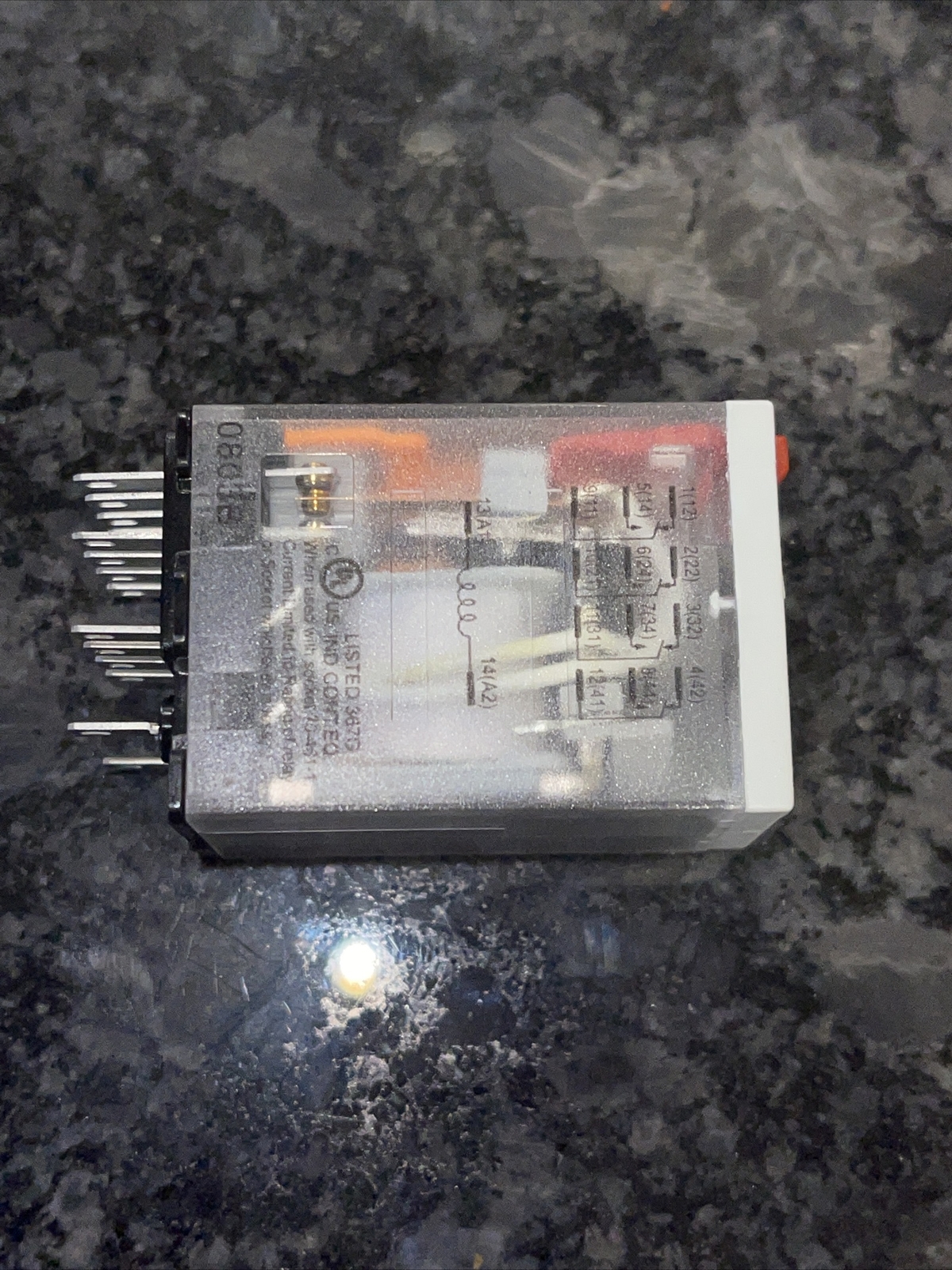 ICE CUBE RELAY-MAGNECRAFT 782XBXC-24A 2 Pole Relay, 24V AC