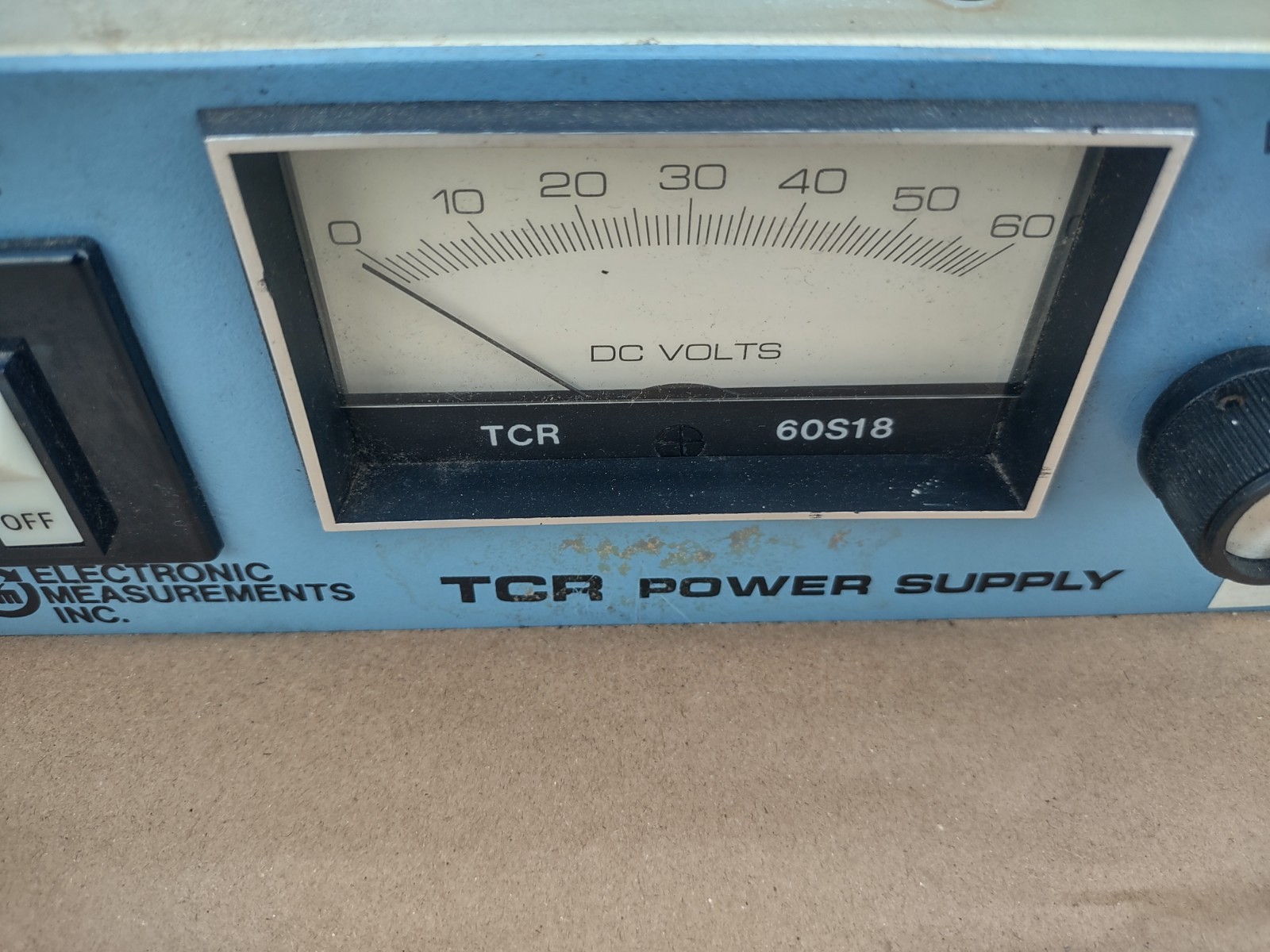 Electronic Measurements TCR 60 S 18-1-0 V-TP 1200W Power Supply