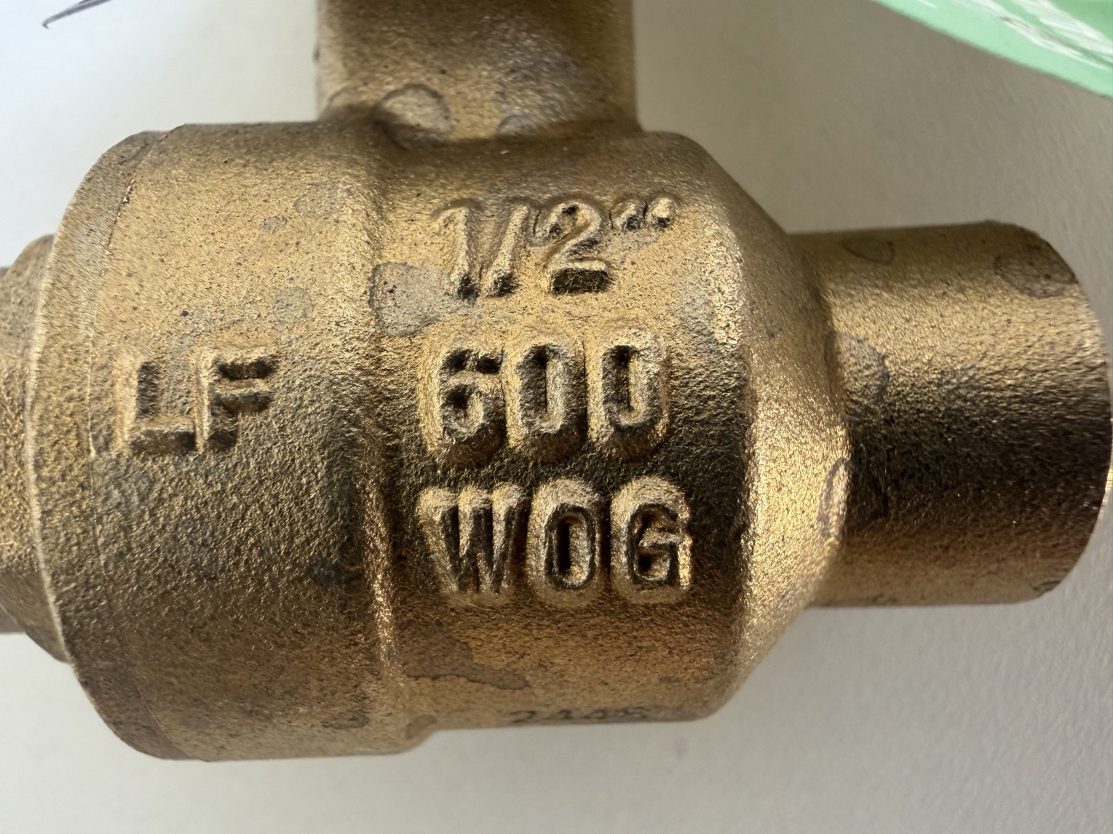 Everflow 53121-NL Brass Ball Valve 1/2″ SWT Long Bonnet Lead Free 600 WOG LF