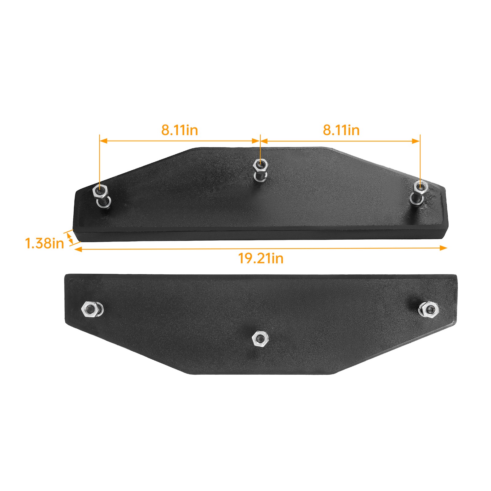 For John Deere 310 310E 325 410 710 Backhoes 4 Stabilizer Street Pad #AT195669