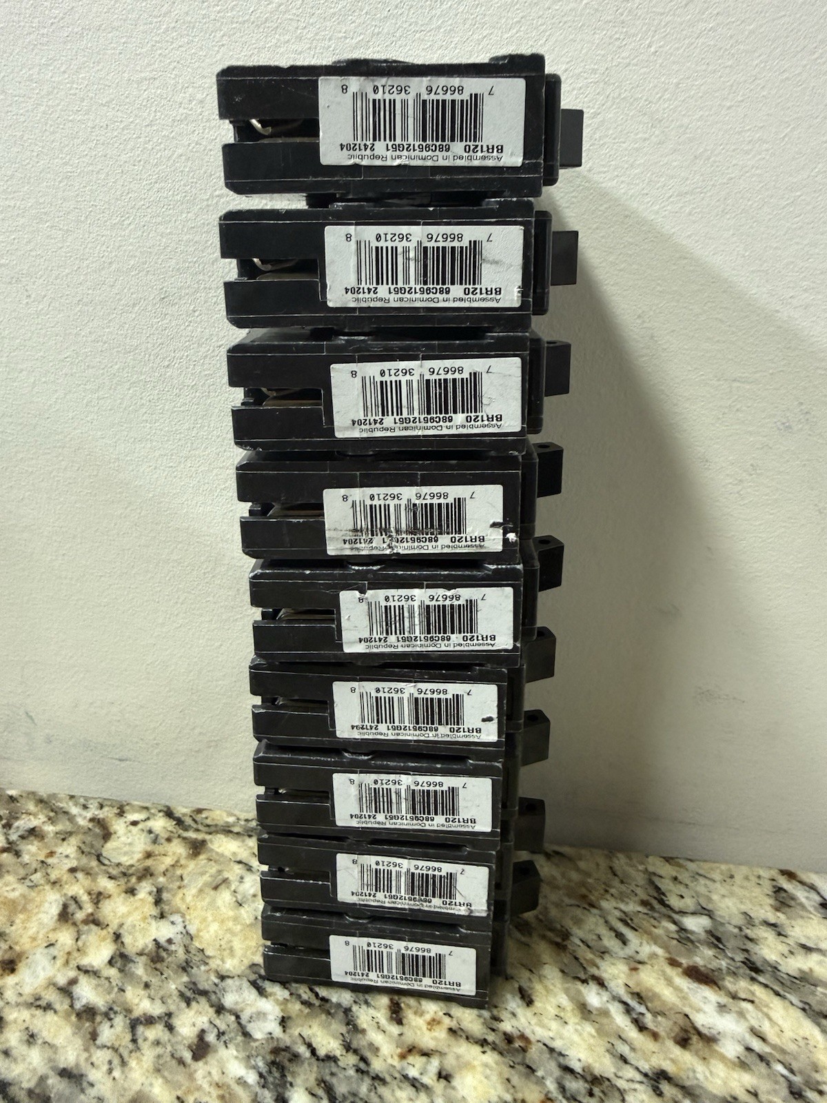 Eaton BR120 Thermal Magnetic Circuit Breaker Lot Of 5 “GV”
