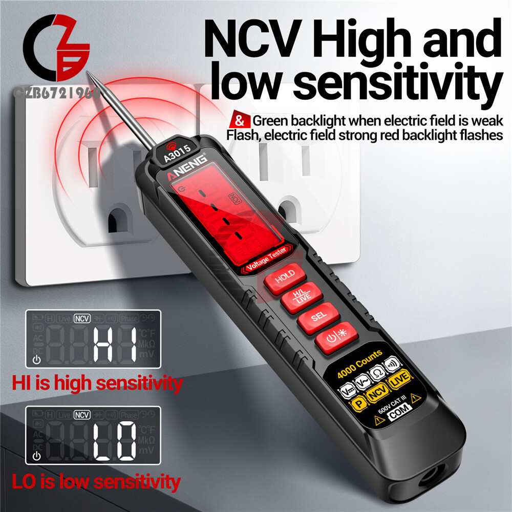 ANENG Multimeter Pen Digital Smart AC/DC Voltage NCV Diagnostic Probe Detector