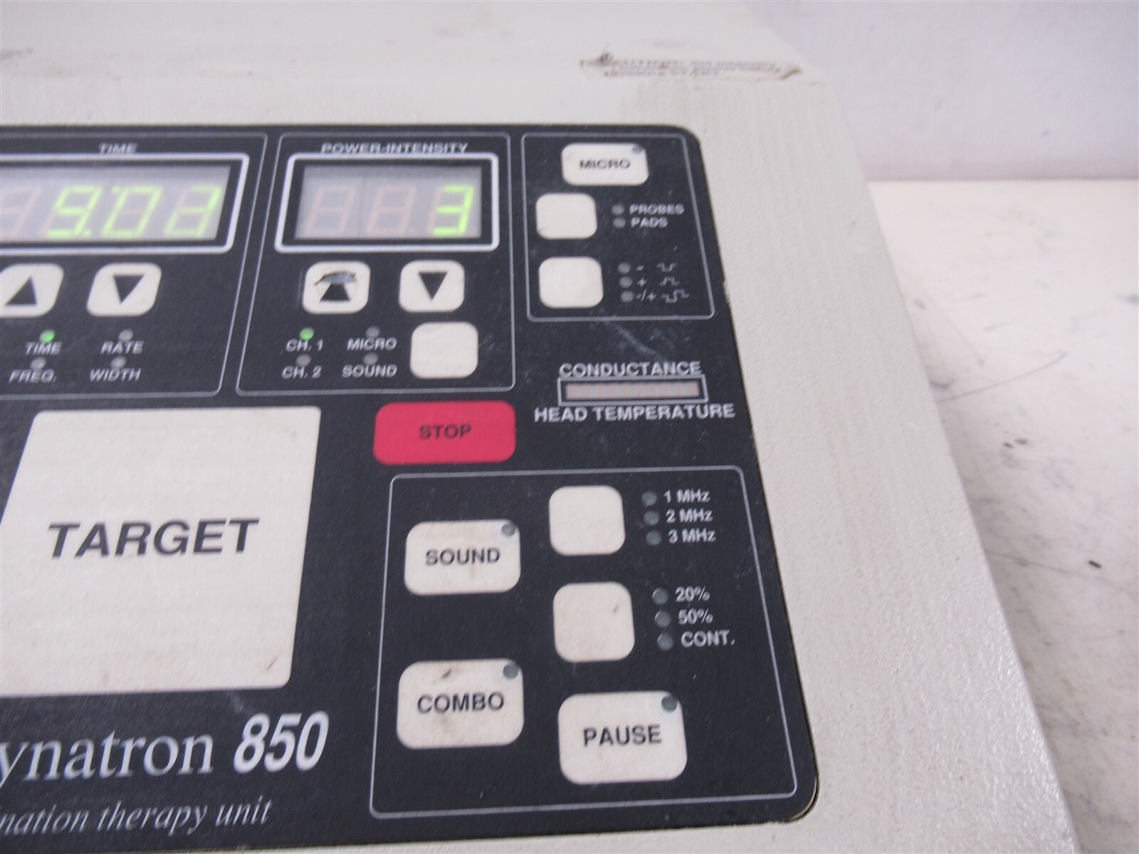 Dynatron 850 Combination Therapy Unit Ultrasound Generator DRF 100 Chiropractic