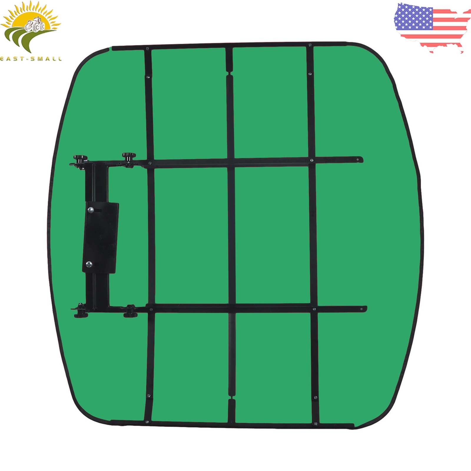 Tuff Top Tractor Canopy 52″ × 52″ For John Deere 2″ x 2″ or 2″ x 3″ Rops Green