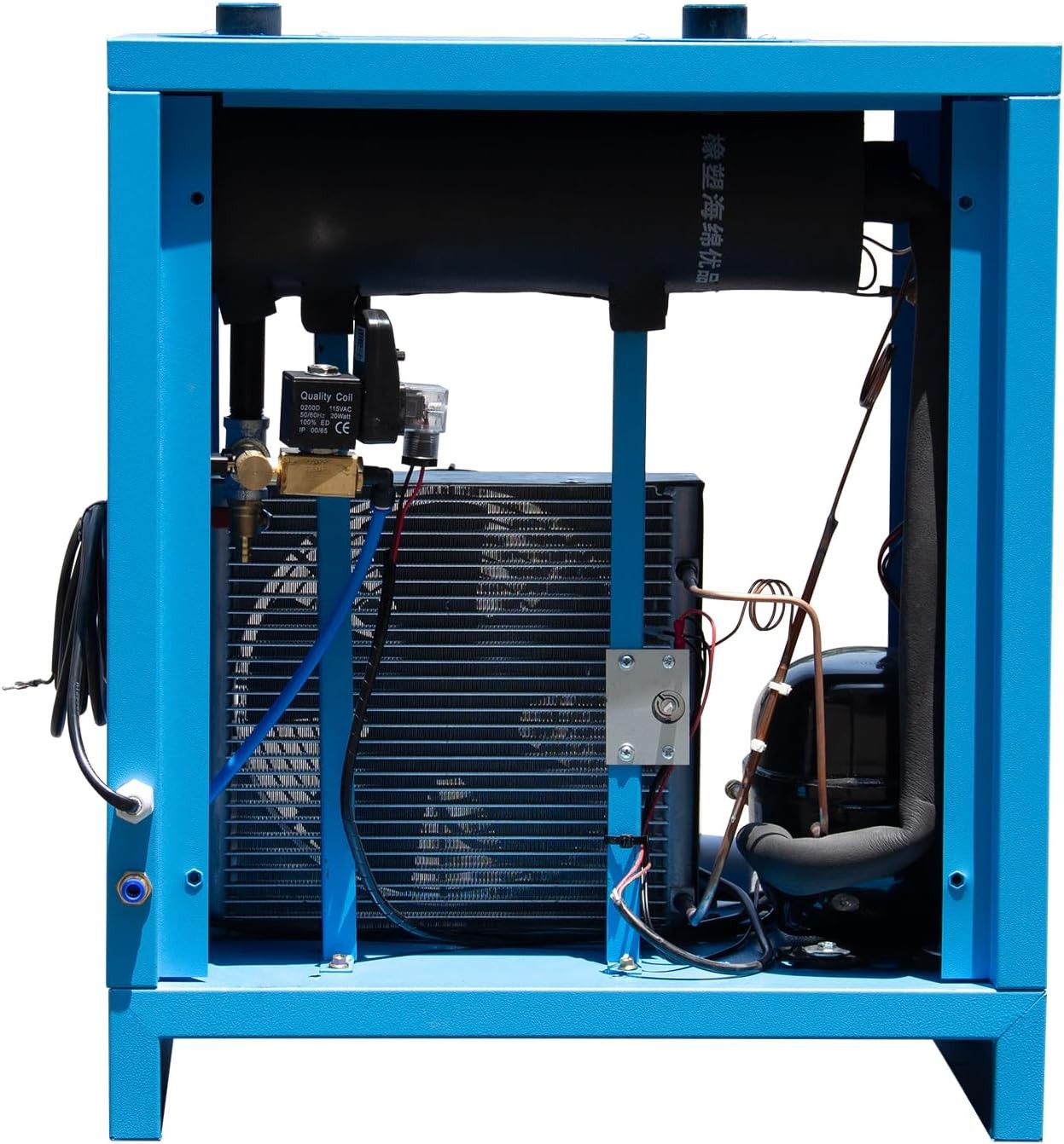 110V 35CFM 0.58 KW Refrigerated Compressed Air Dryer with R134a Cooling System