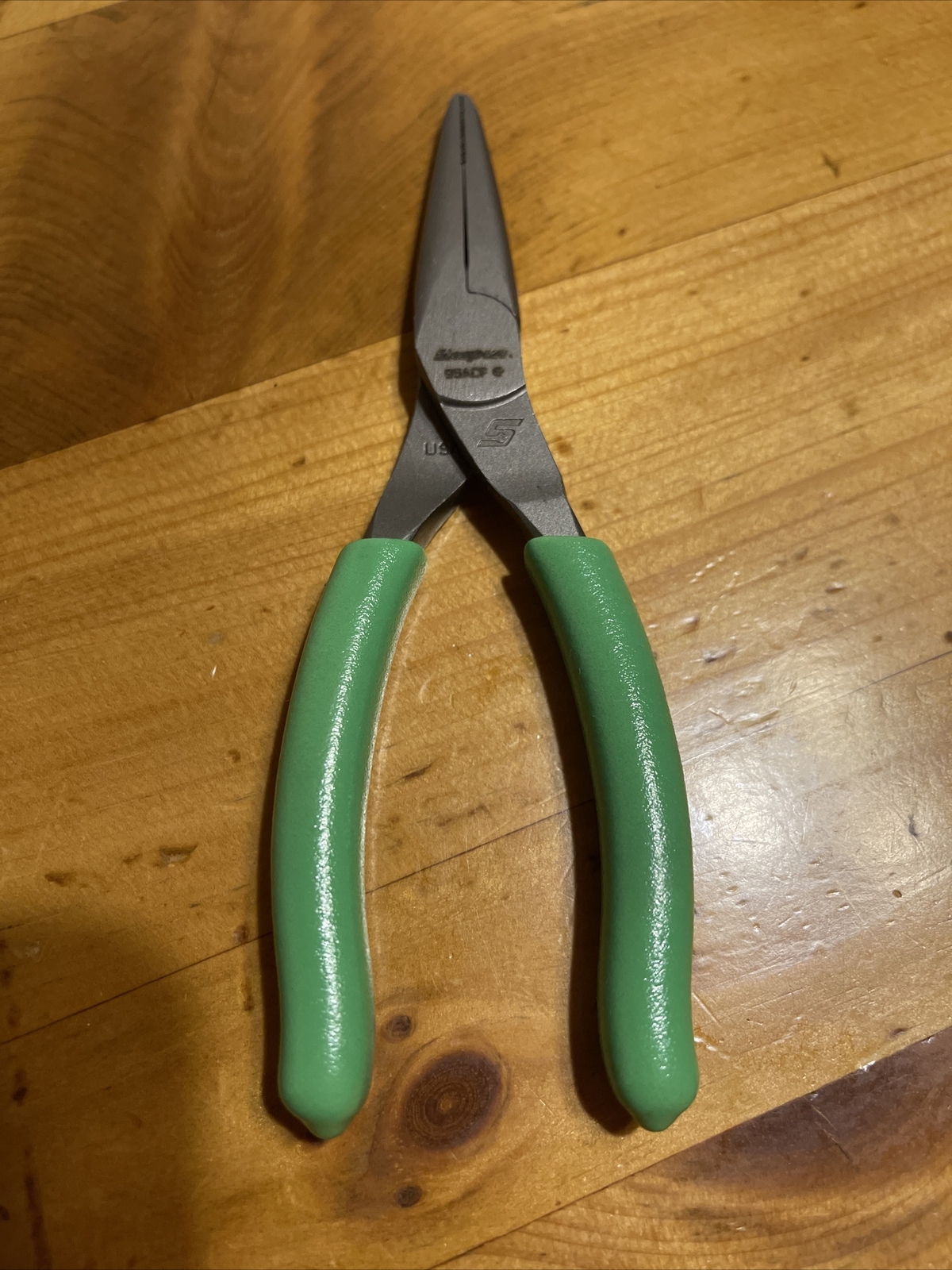 *NEW* Snap On 95ACF Needle Nose Pliers 6” Green Handle Pliers FREE SHIPPING