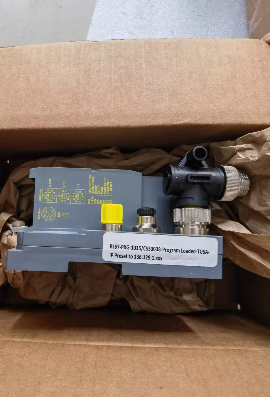 1pcs NEW original TURCK BL67-PKG-1015/CS30038 in box