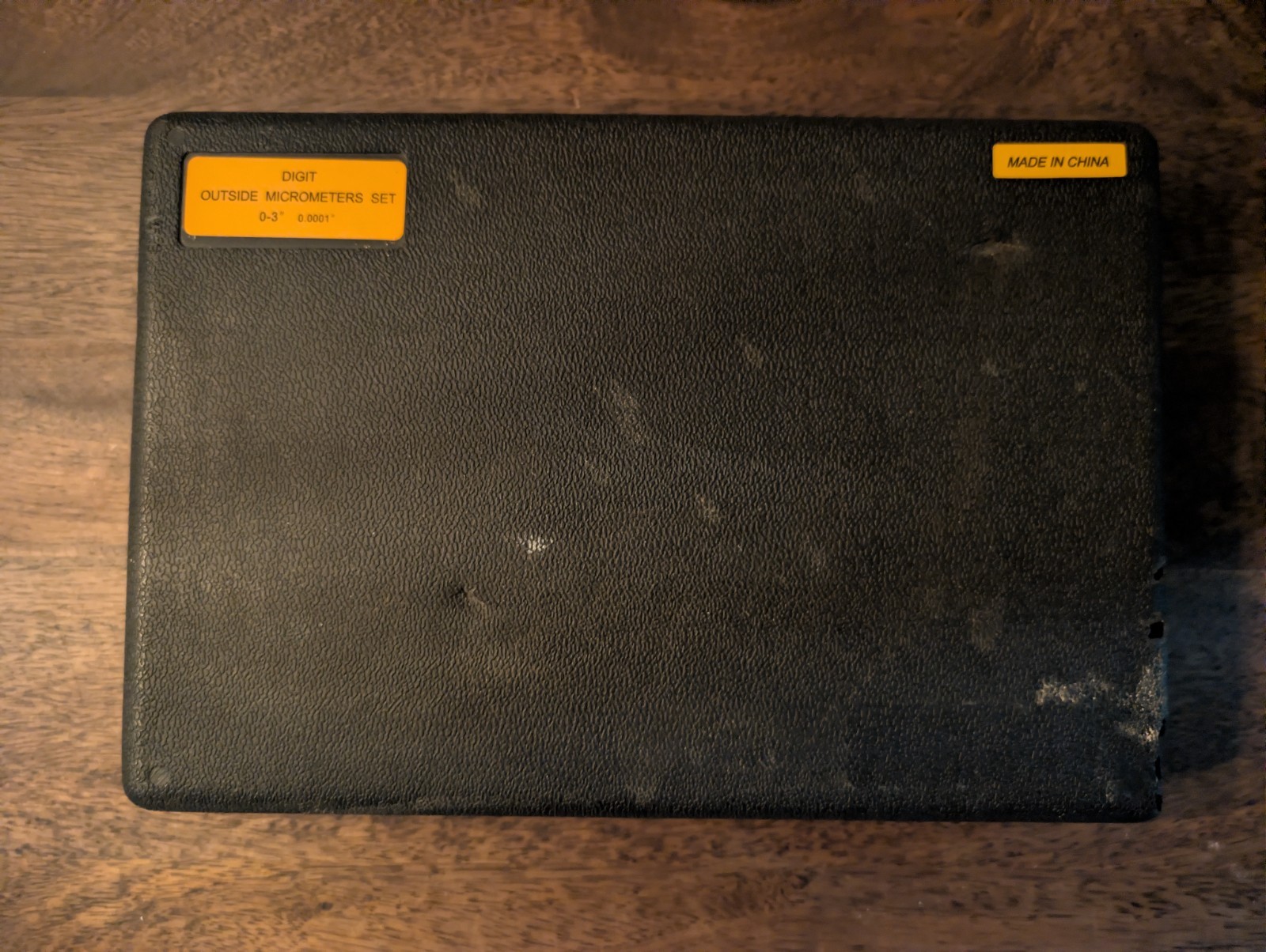 Snap-On Blue-Point 0-3″ Digit Micrometer Set NOS MIC103B (MISSING 1″ Standard)