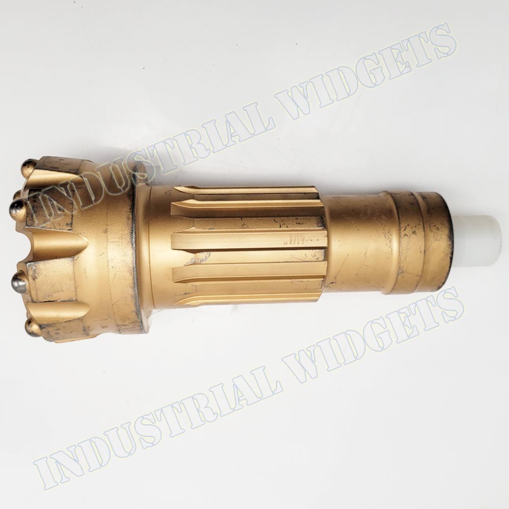 6-1/4″ DTH Bit QL 60 Concave Face, Spherical Buttons, 3 Air Holes & Foot Valve