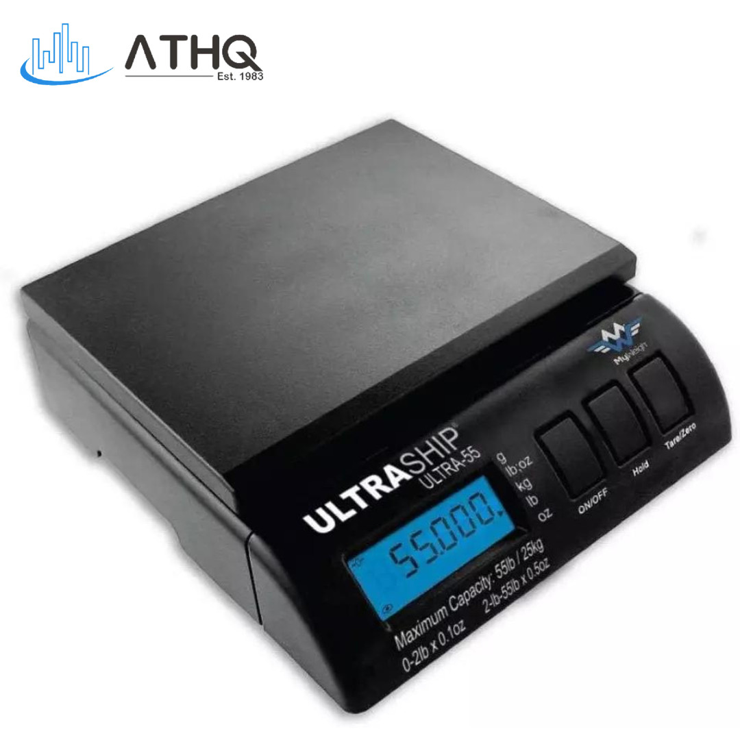 My Weigh Ultraship 55 Postal Scale Black with Power Supply Adapter SCMULTRA55BK