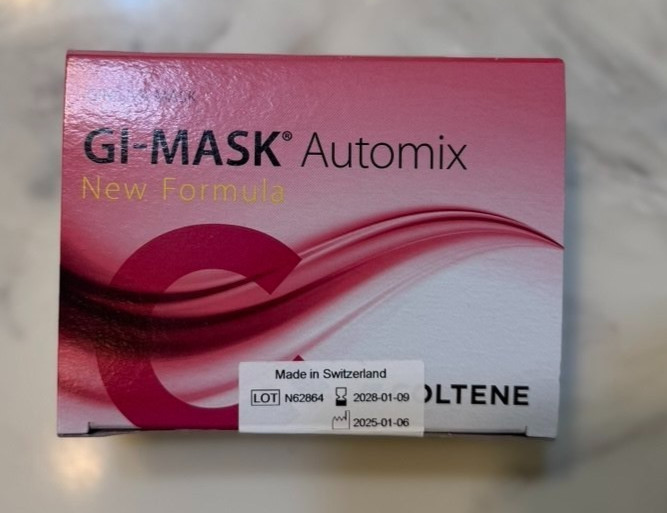 Coltene GI-Mask Automix – New Formula – Refill Pack – 2 x 50 ml Gingiva Mask