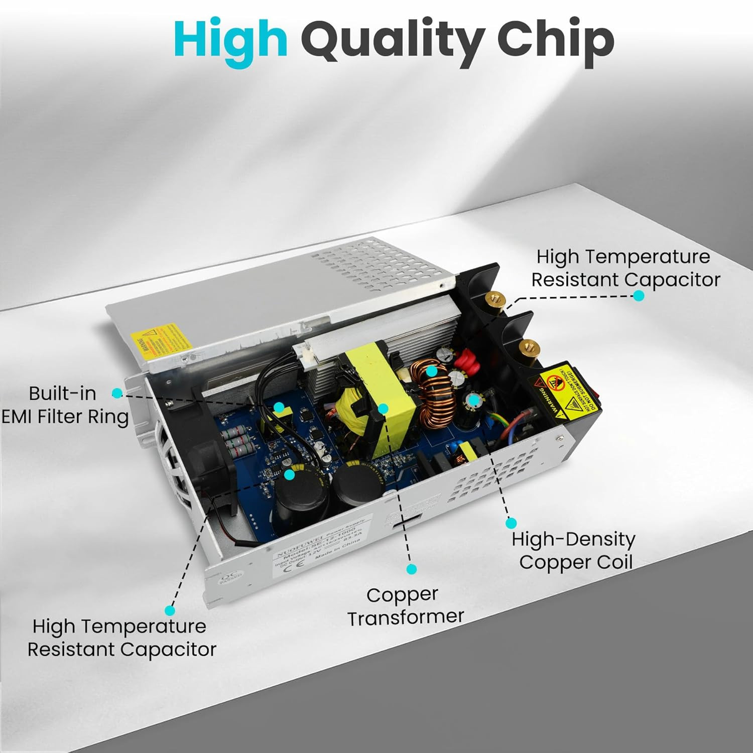 12V 100A 1200W Power Supply for LED, CCTV, 3D Printers & More