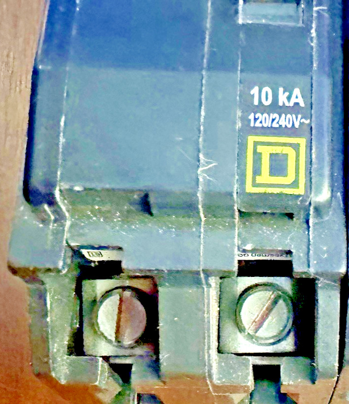 Square D QO260 2P 60A & QO120 1P 20A Circuit Breaker, Lot of 2 ***FREE SHIPPING