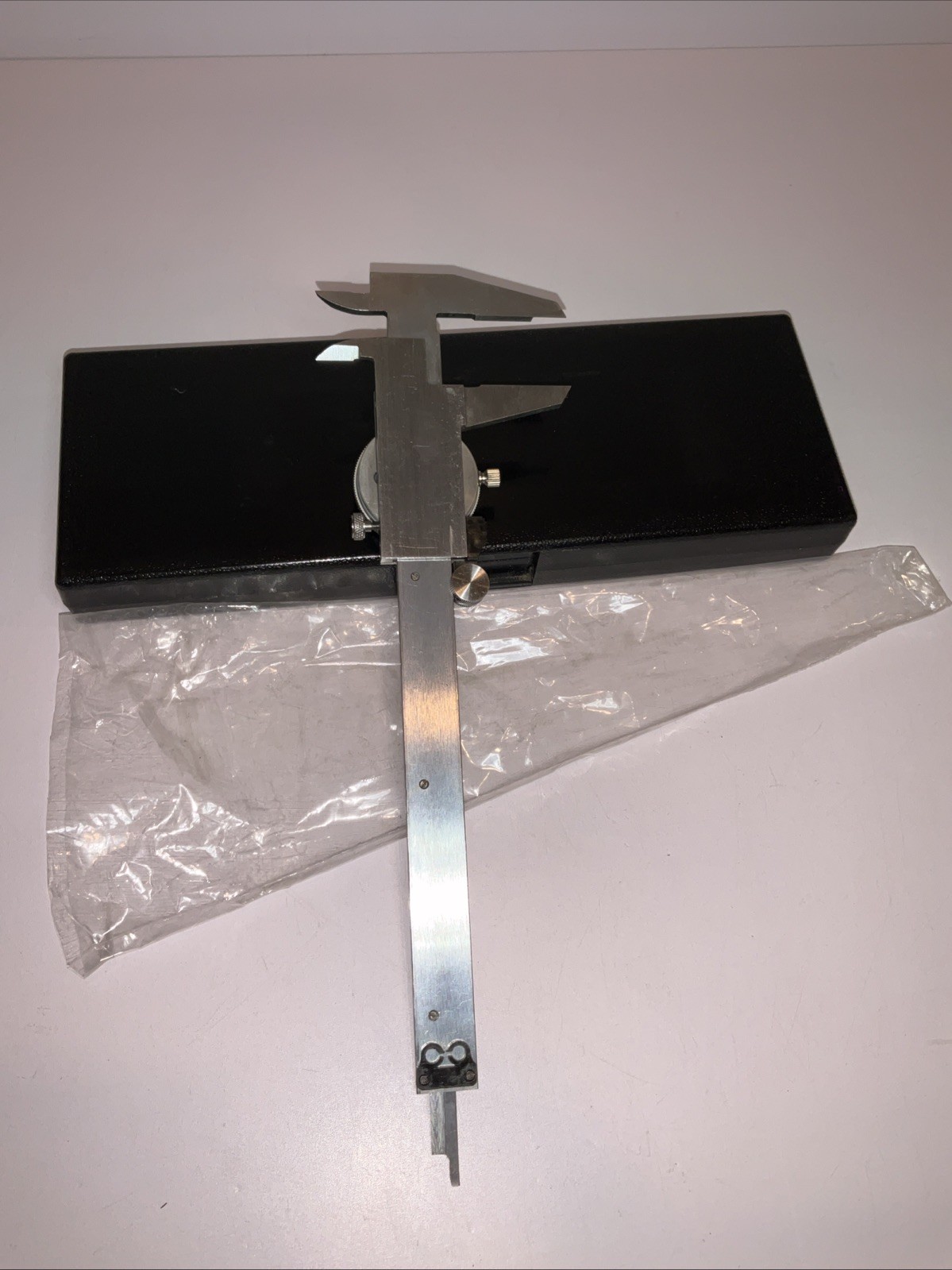 6” 150mm Dial Caliper 0.02mm Shock Proof Stainless Steel w/ Case Metric