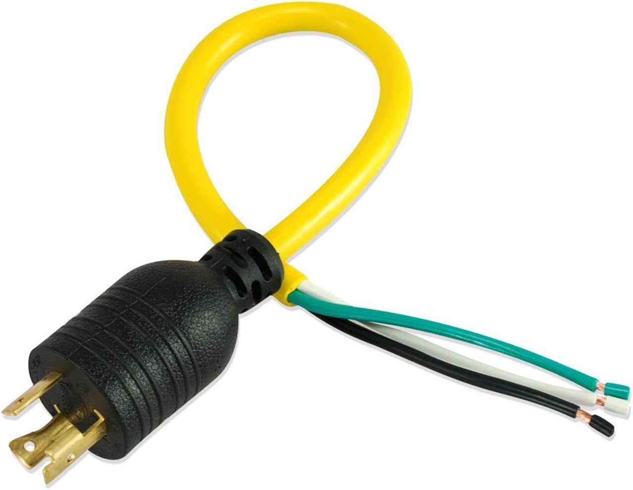 Conntek 1201-00211 1.5-Feet L5-20P 20-Amp 125-volt Locking Male Plug