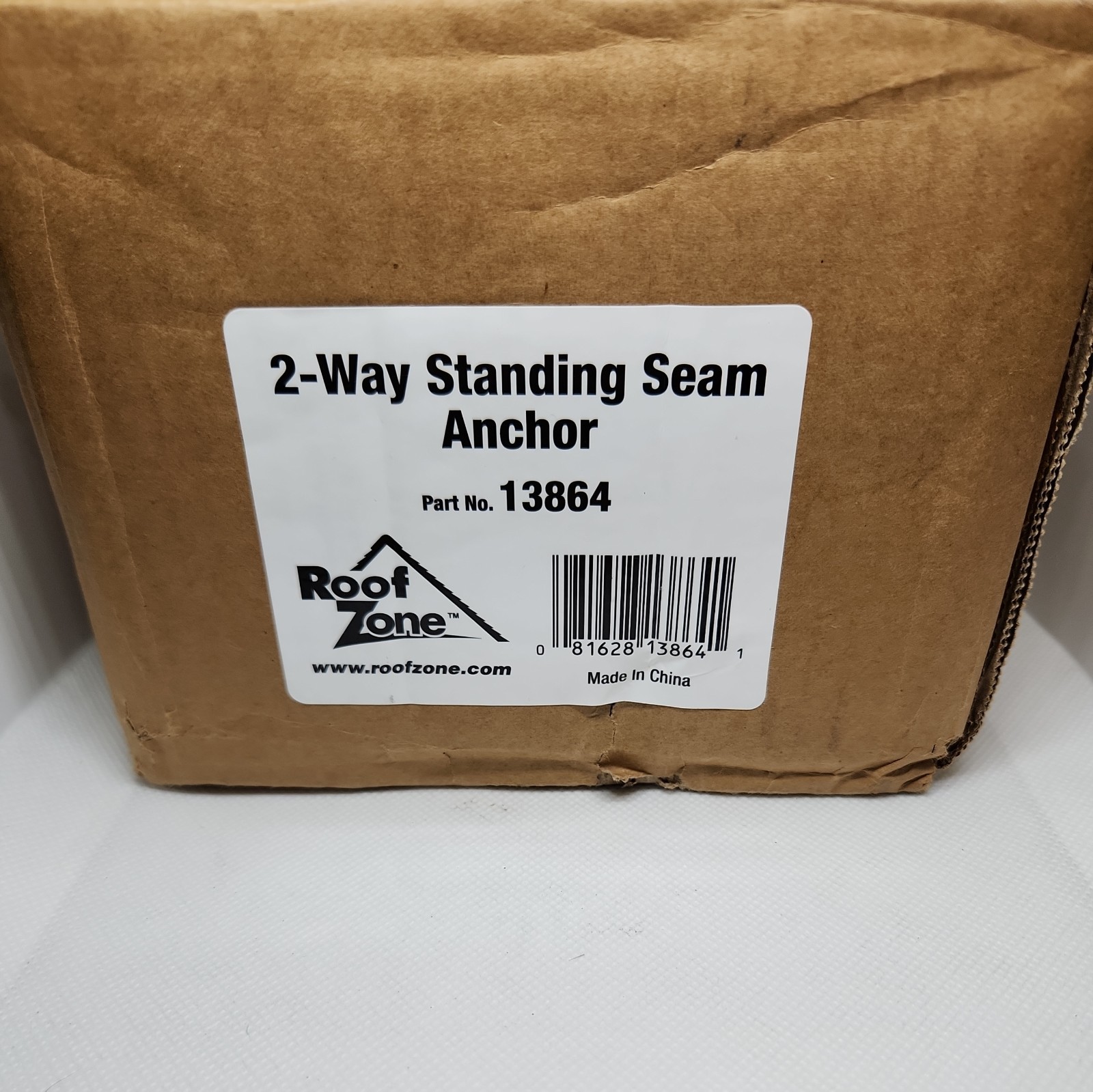 Roof Zone 2-Way Standing Seam Anchor Clamp Tie Down PART No. 13864