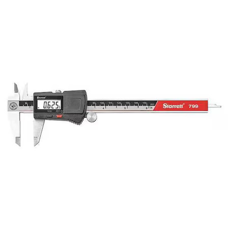 Starrett Ec799a-6/150 Electronic Digital Caliper, 0 To 6 In