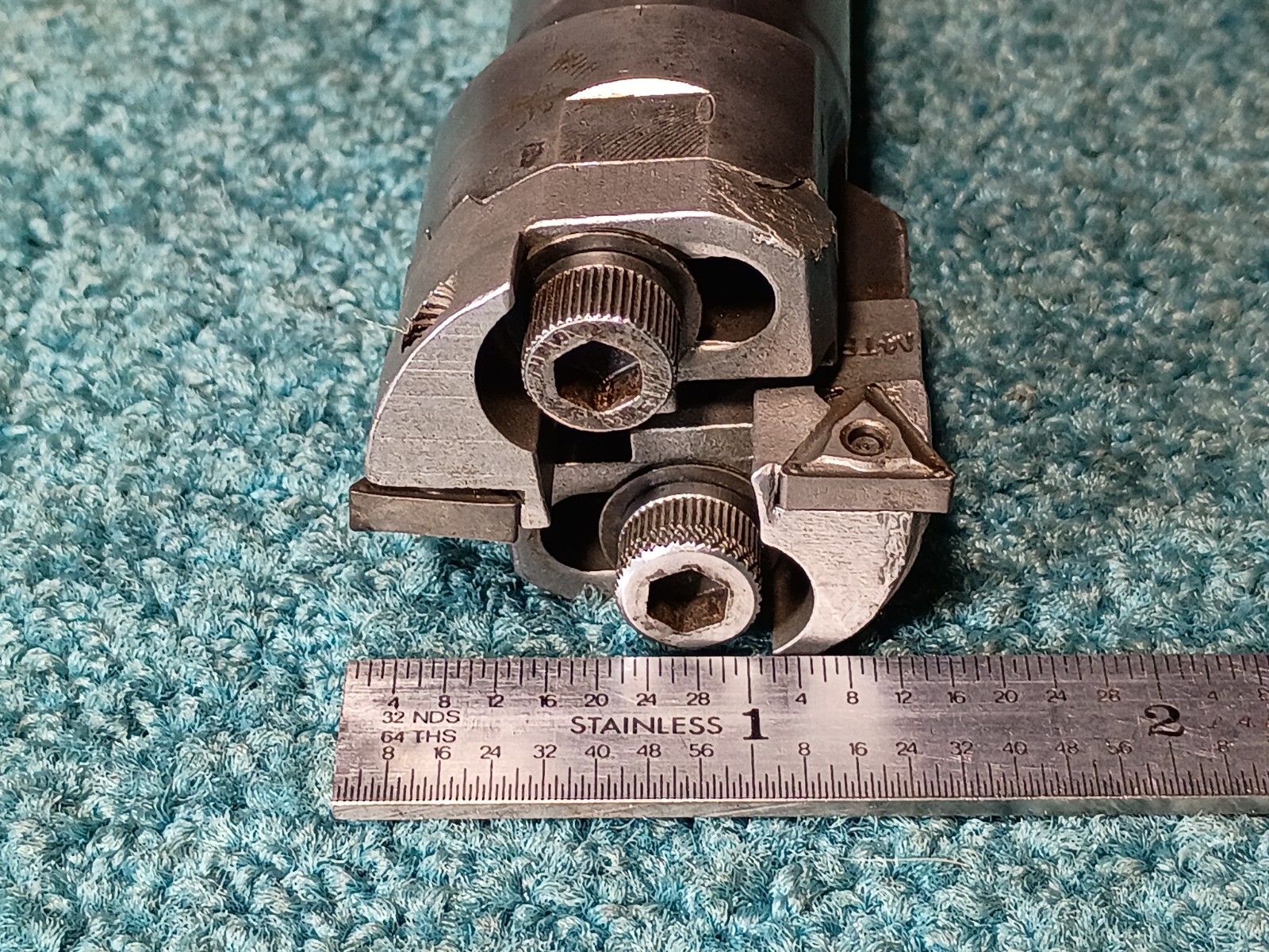 (1) DeVlieg Twin-Bore Adjustable Boring Bar MTP-36-SS10.C 7.5″OAL 1″ SHK