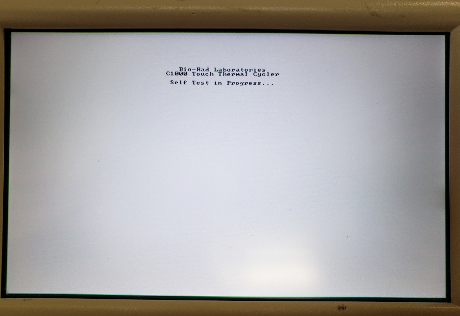 BIO-RAD C1000 Touch Thermal Cycler with 48/48W Fast Reaction Module