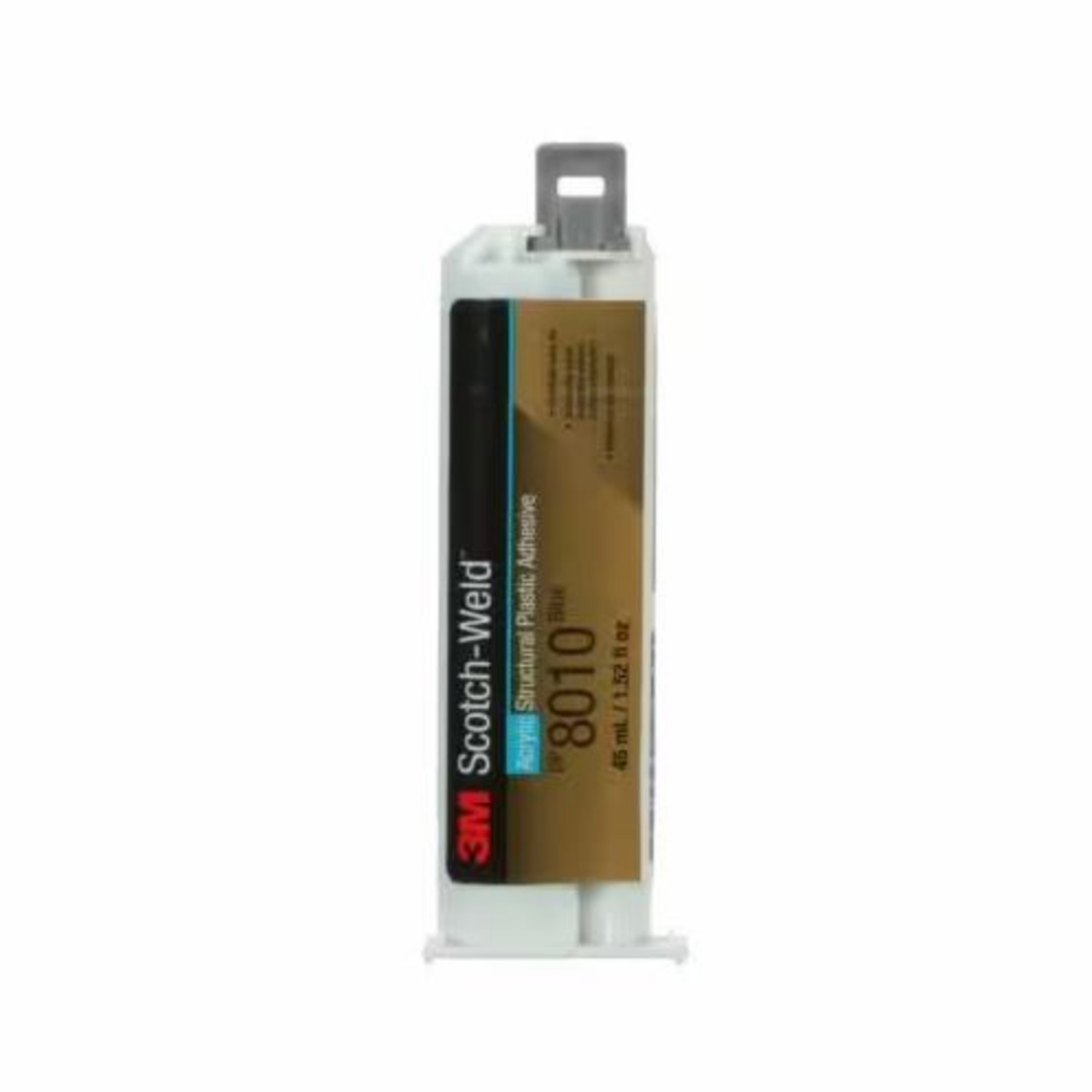 *1-Piece* 3M Scotch-Weld Acrylic Structural Plastic Adhesive 45mL Blue DP8010
