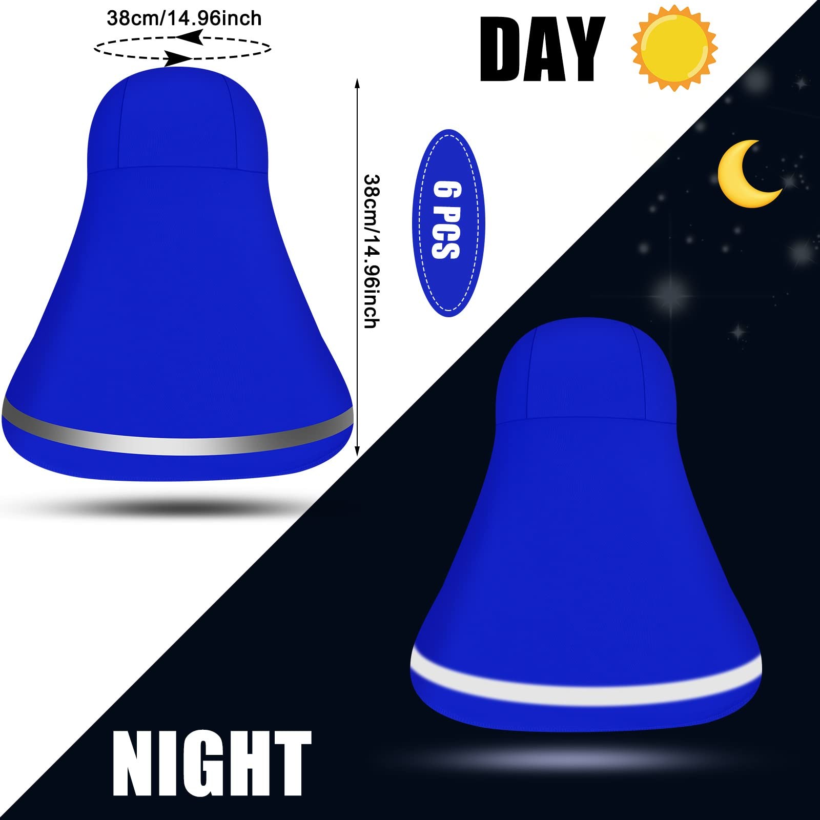 Coume 6 Pcs Hard Hat Sun Shade Cooling Skull Cap Neck Shade Sun Protector Sku…