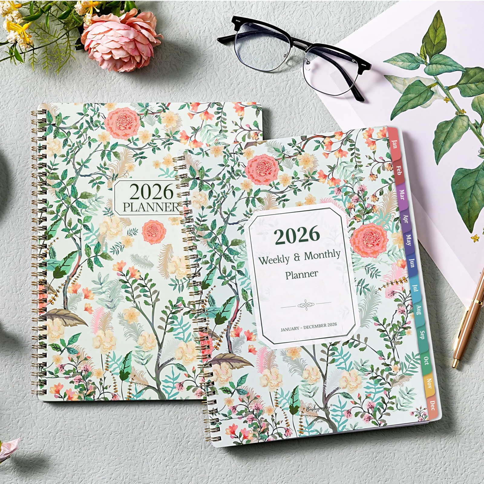 2024-2028 Monthly Planner – 5 Years Calendar from January 2024 to December 2028