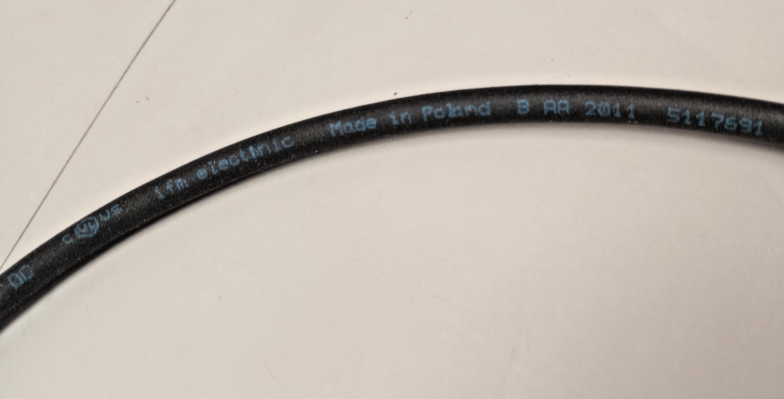 IFM Efector EVC071 Used Cable Single Ended Cordset M12 Female to Pigtail 5m 5pin