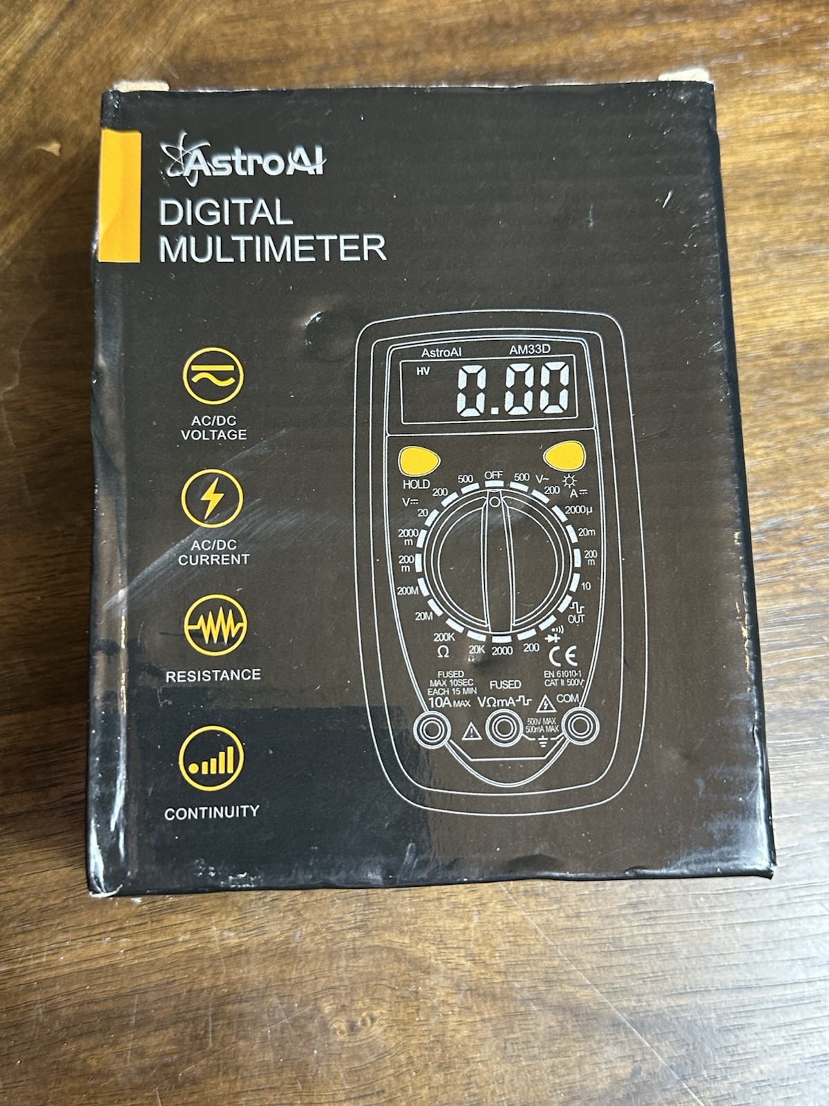 AstroAI Digital Multimeter, SKU: ASIMT33D