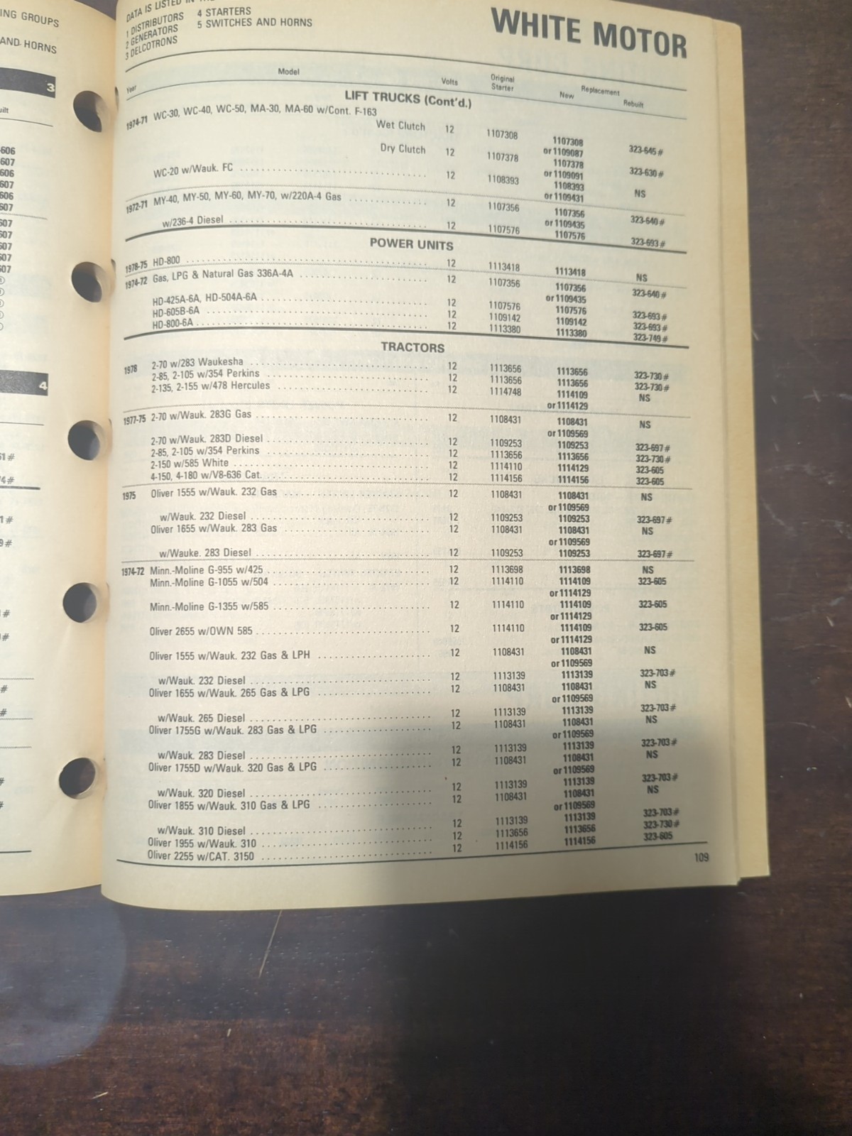 1970 thru 1978 Delco-Remy Farm Industrial Tractor Parts 1A-101-3 Catalog #3