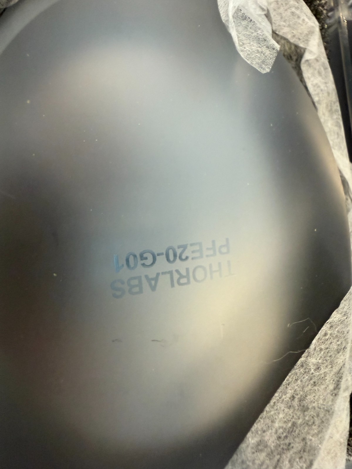 Lot of two (2) THORLABS PFE20-G01 & BBE2-E02 Elliptical Mirrors
