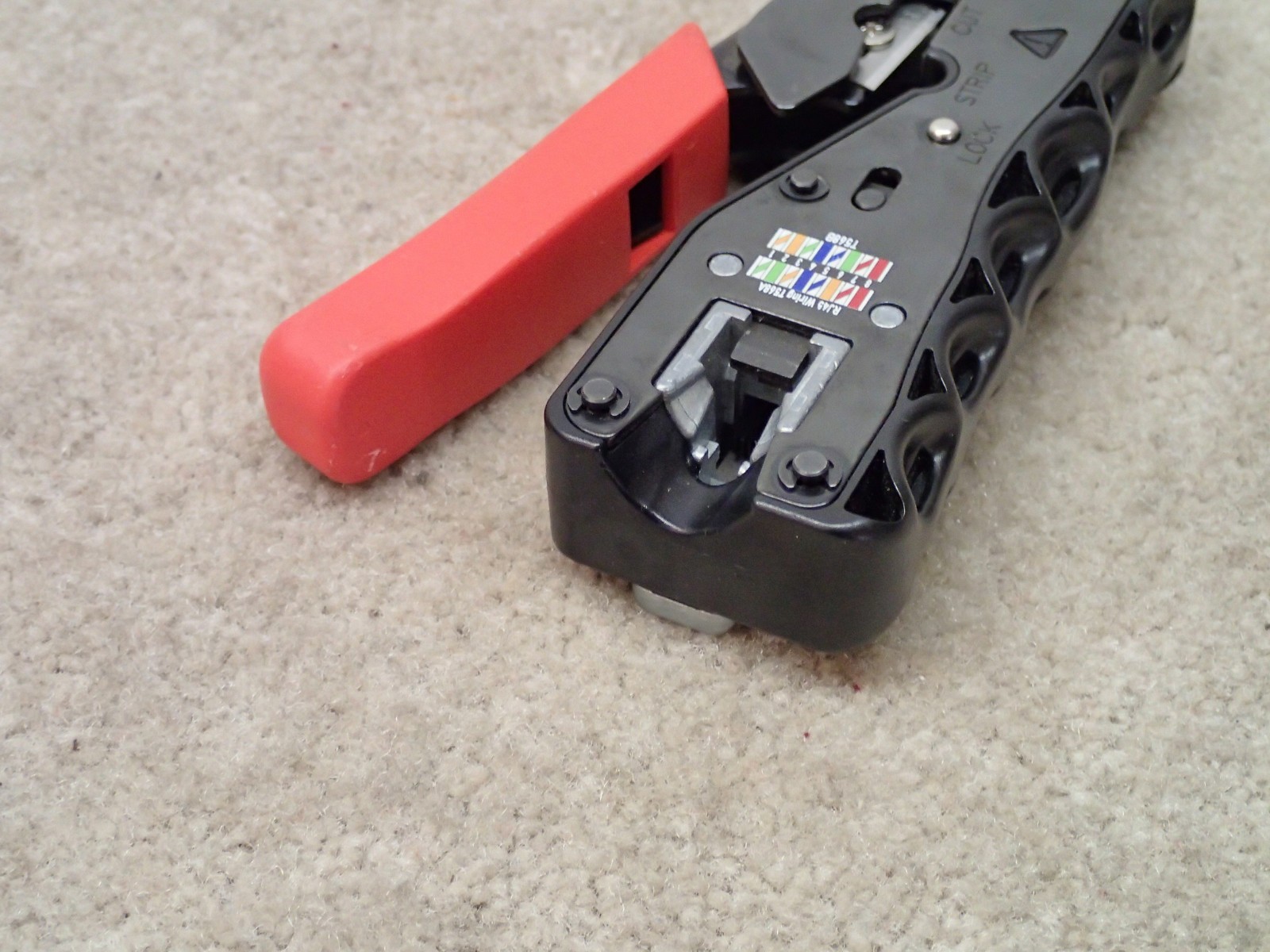 Platinum Tools 12520 Pro Crimp EZ-RJ45 exEX Crimper Tool