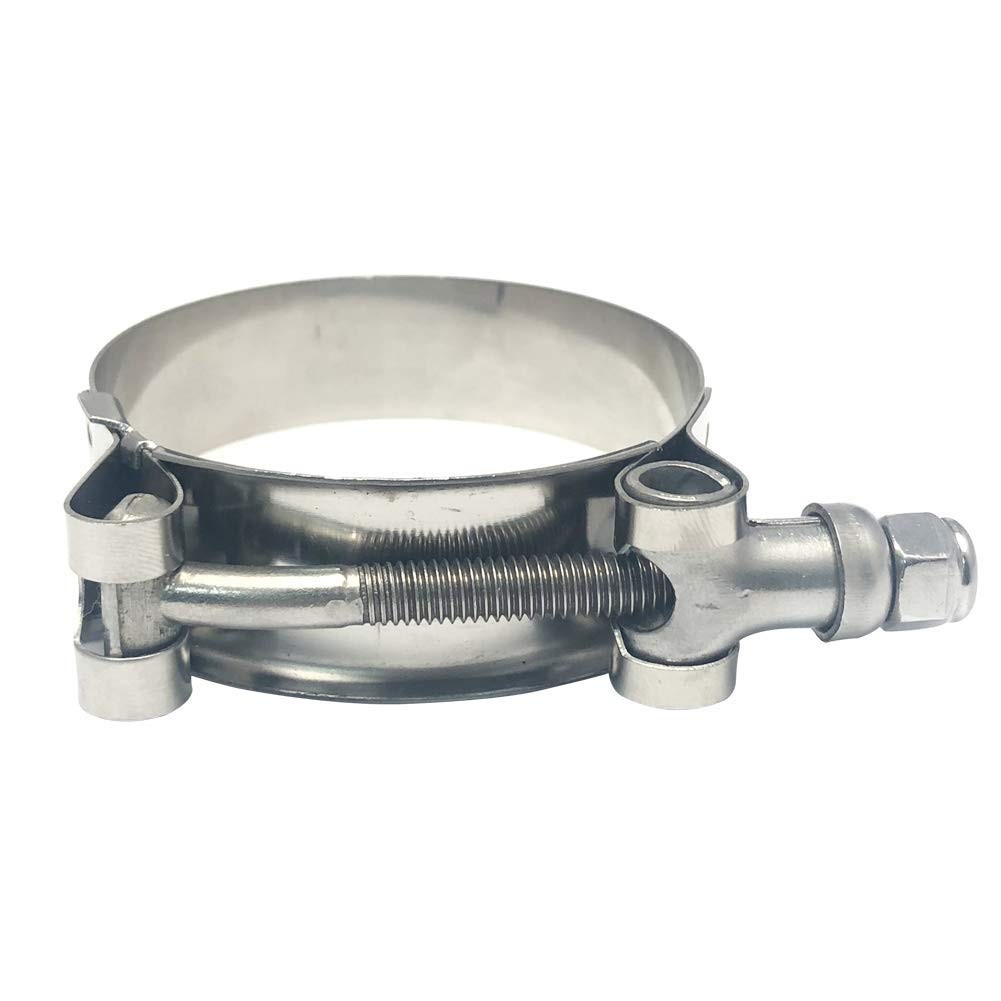 ISPINNER 2 Pack 3.25 Inch 3.25″ Clamp Range 89-97mm (3.50″ – 3.82″), Silver