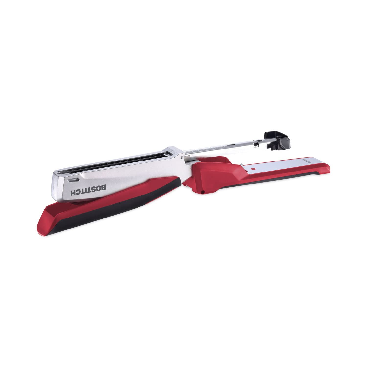 -Bostitch 1117 inPOWER Premium Stapler, 28-Sheet Capacity, Red/Silver