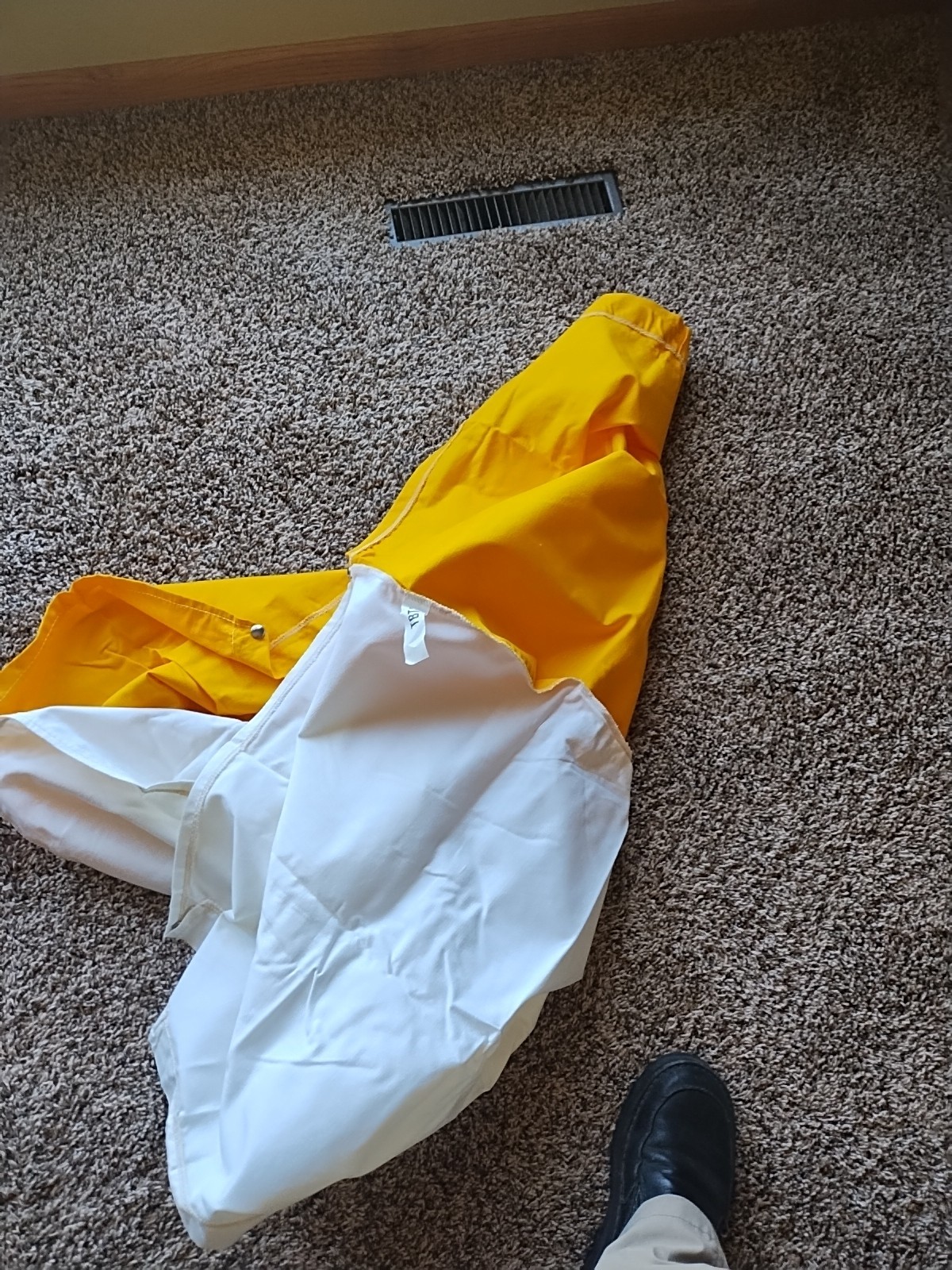 3-Bow Tractor Canopy Replacement Cover 40″ Canvas Yellow White Buggy Top Snowco