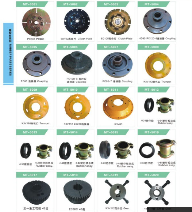 4682266 COUPLING FITS DEERE 140W HITACHI ZX140W-3 ZX145W-3