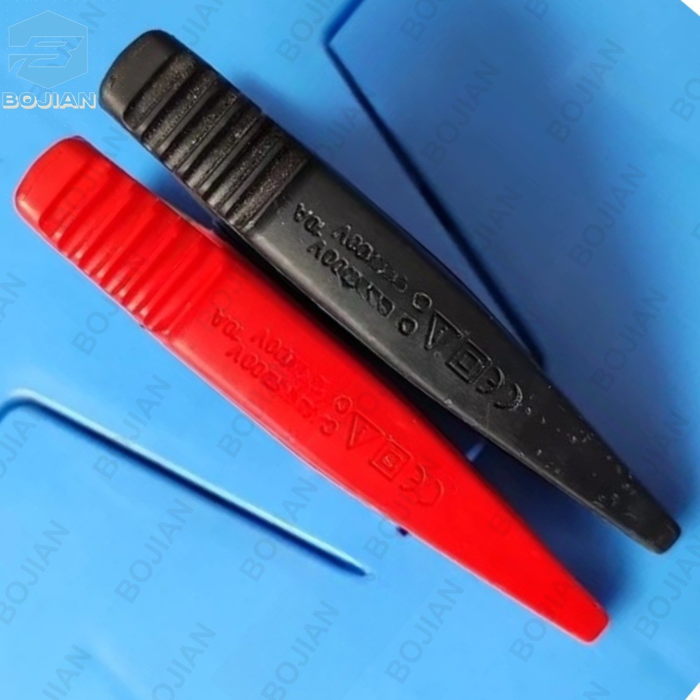 1PCS SureGrip 4MM Mulitimeter Alligator Clips For Fluke AC285 TL221/TL224