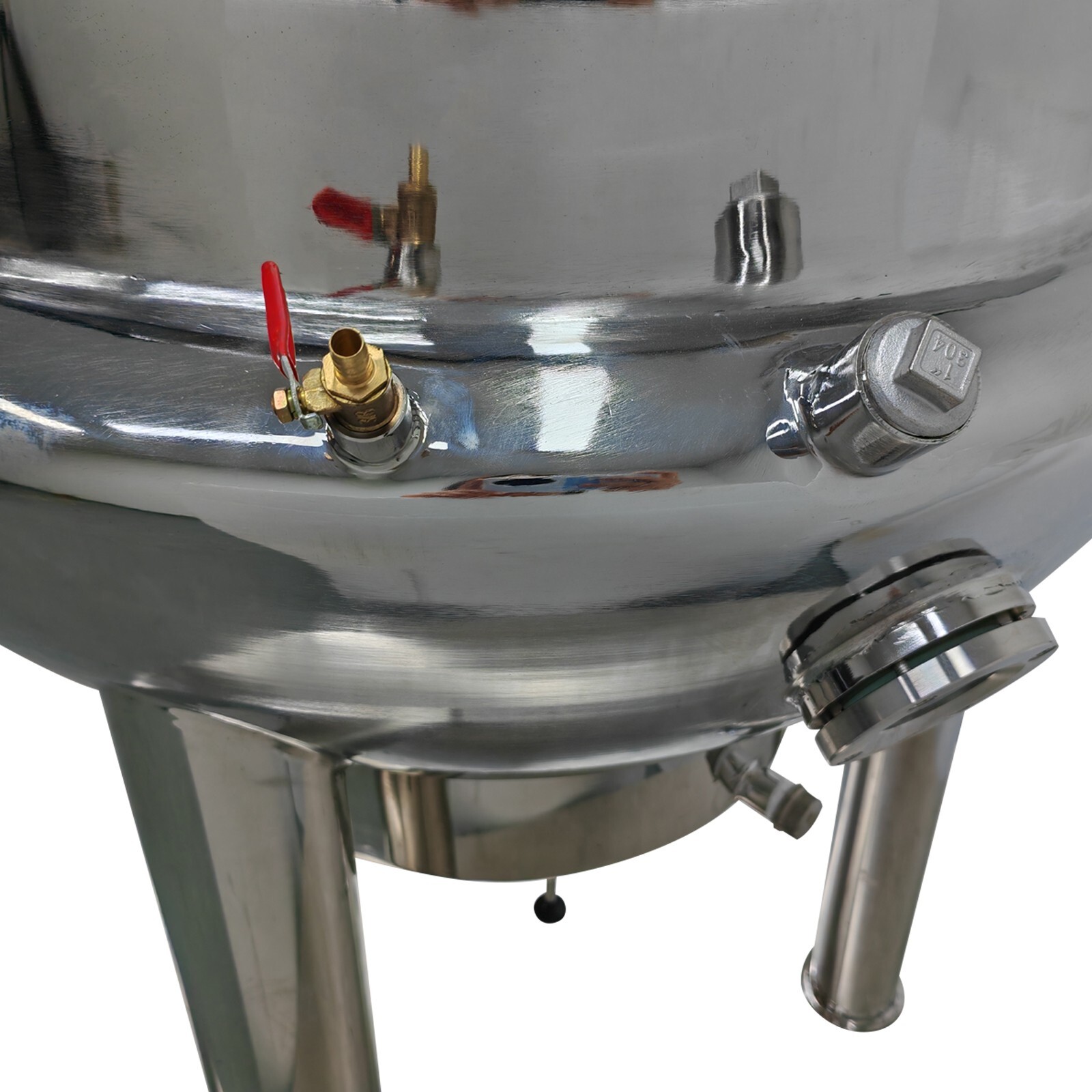 220V Jacketed Kettel Commercial Sandwich Pot Scraper100L 26.5Gal 27.6*18.1in Pot