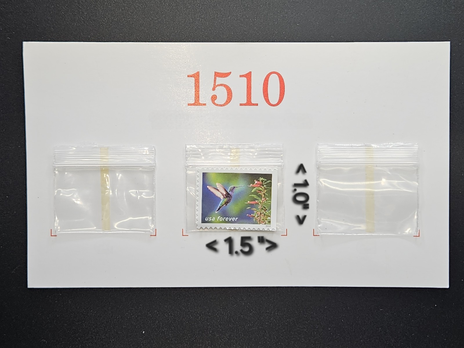 1000PCS Clear 1510 Reclosable Mini Ziplock Bags 1.5″X1. 0″ Apple Brand Baggie
