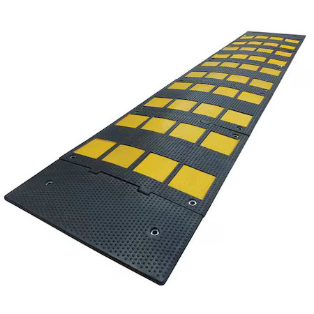 Zoro Select 29Nh25 Speed Bump, Rubber, 1 1/8 In Height, 9 Ft Length,, 29Nh25