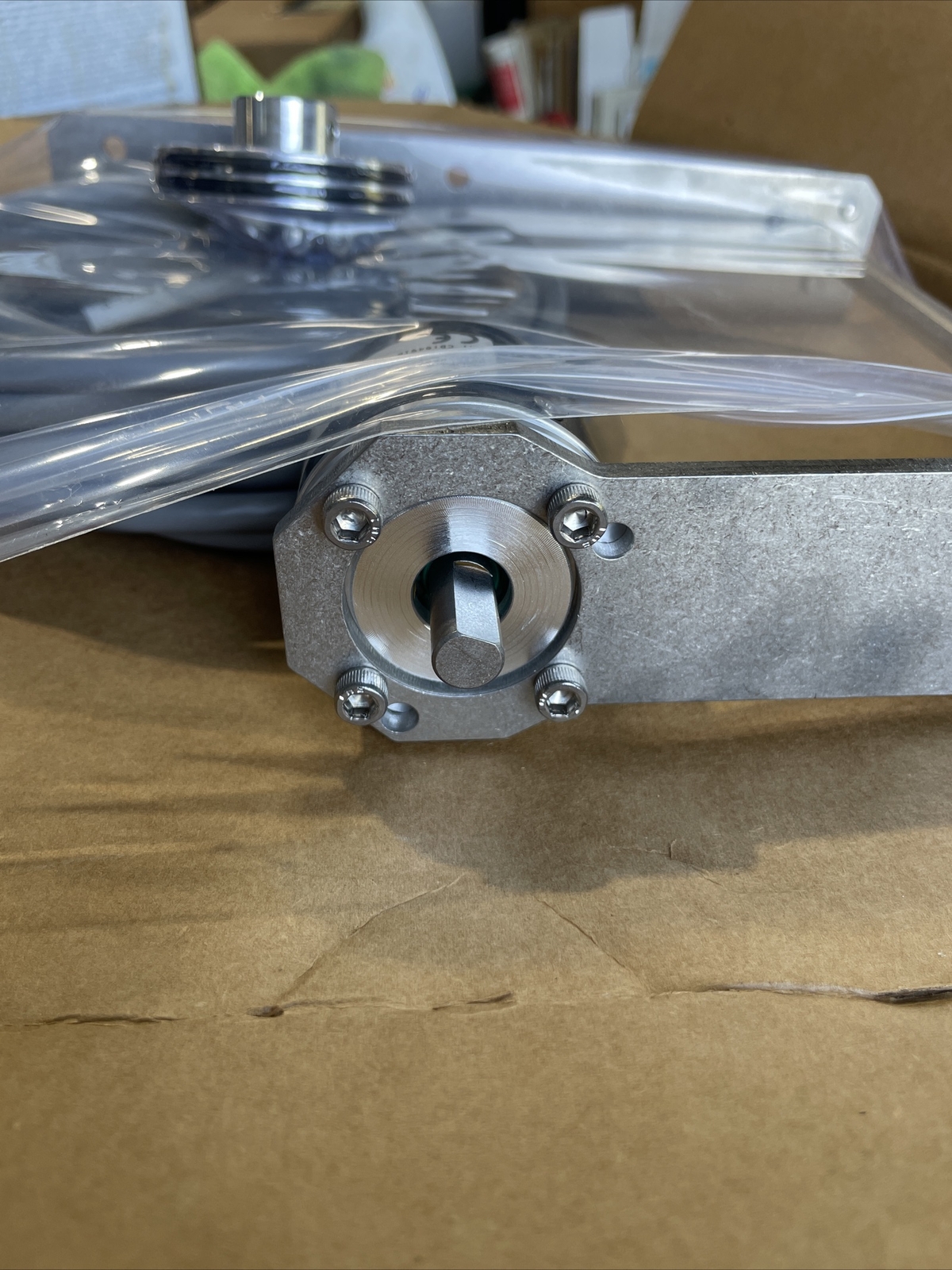 DYNAPER H21240000126XA7 ENCODER 3/8” Shaft Assembly. 5760820-IJ Rev M. Pre-wired
